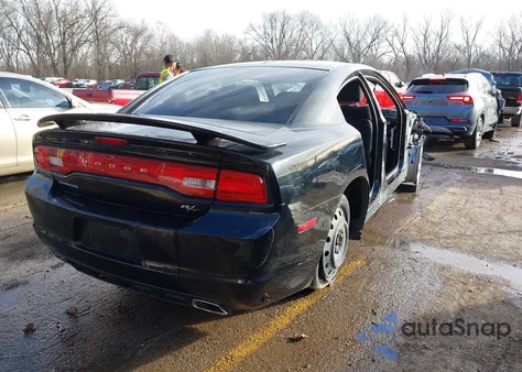 2012 Dodge Charger R/T из США, поврежденный, VIN 2C3CDXCT6CH295688